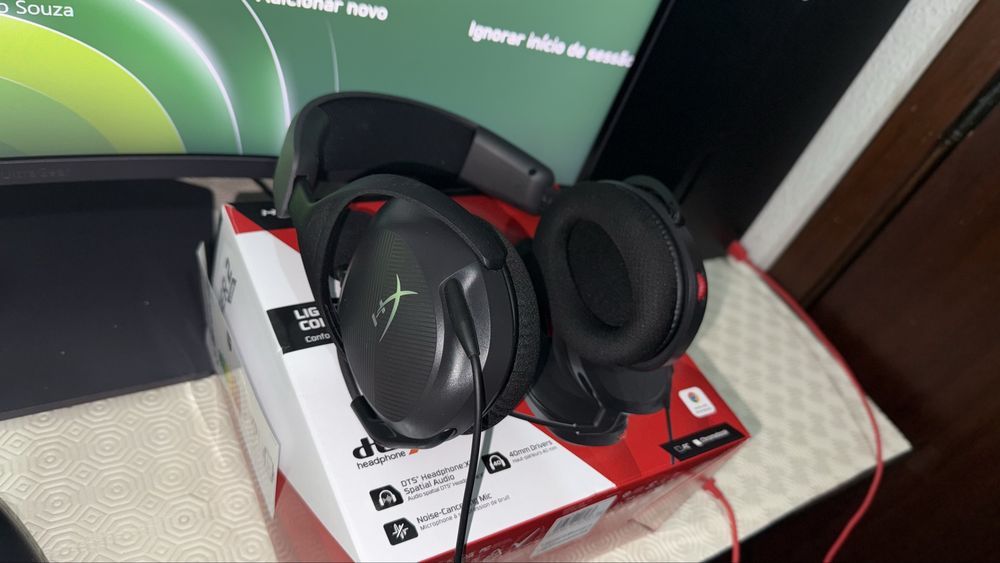 Setap game novo um monitor 32 p 180 hz 2 controle um xbox seres X