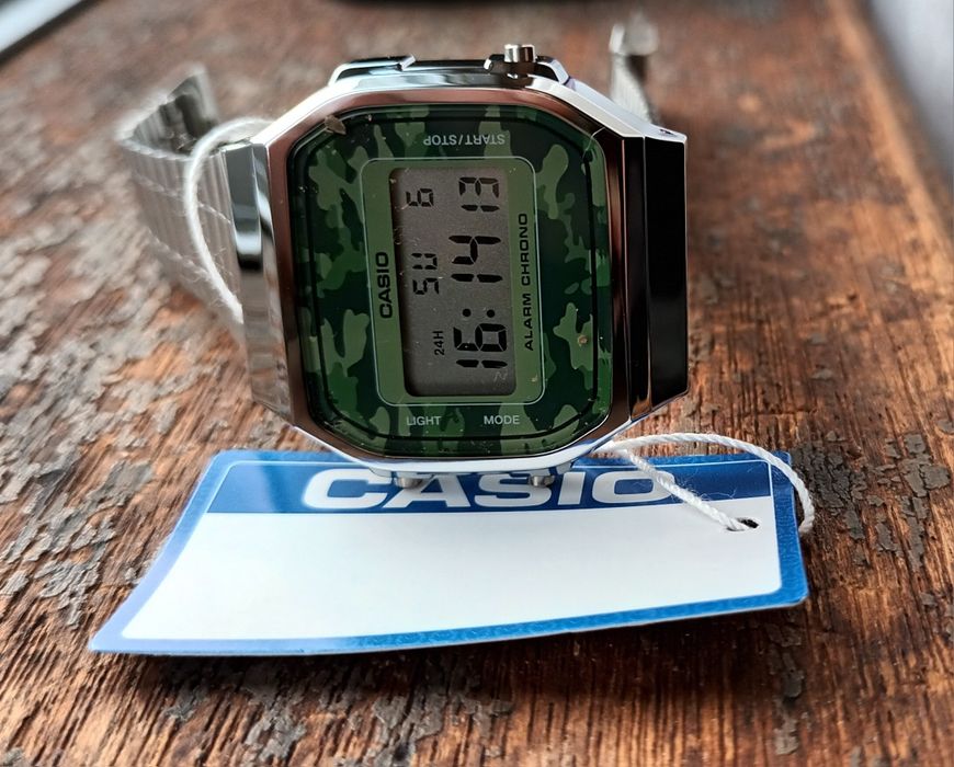 Casio A168W Camuflado Verde Tropa