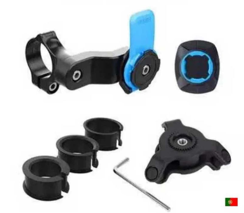 Suporte telemóvel QUAD LOCK com amortecedor para moto
