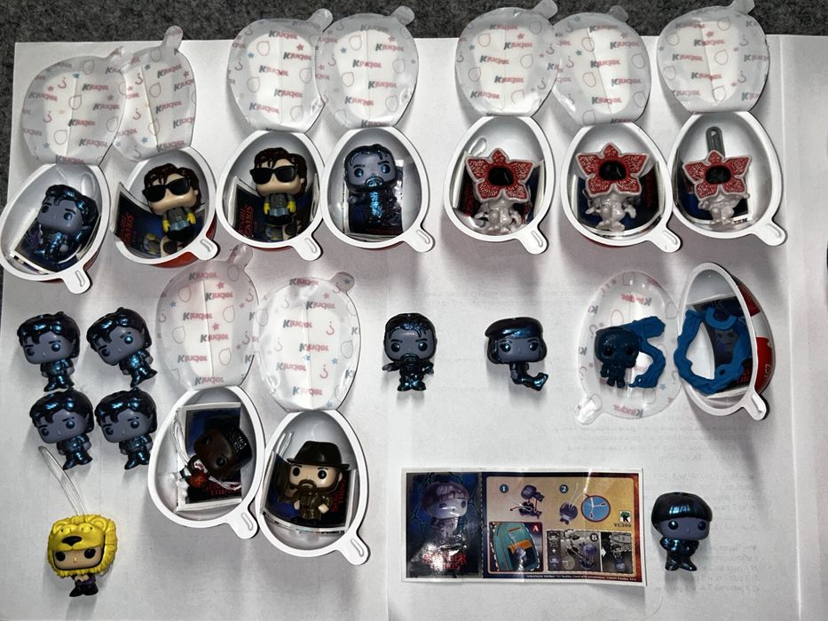 Продаж/обмін фігурки кіндер Stranger Things