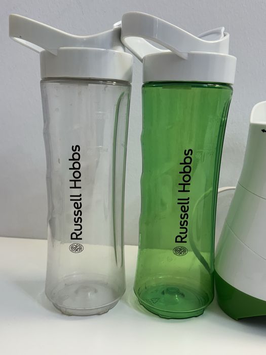 Blender kielichowy + 2 bidony Russell Hobbs