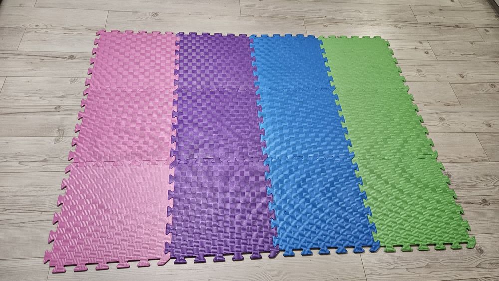 Килимок пазл (12 шт. 48×48 см), мат