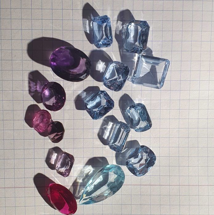 Kamienie szlachetne z odzysku, piękne