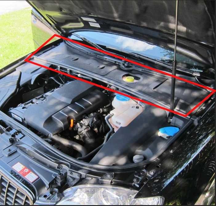 Defletor Água + Tampa Proteção Bateria Audi A4 B6 B7