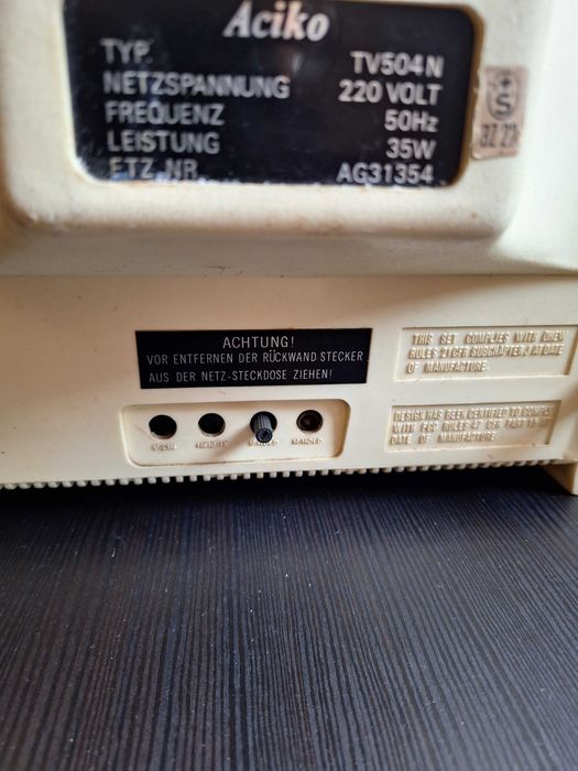 TV Vintage (Aciko TV-504N)