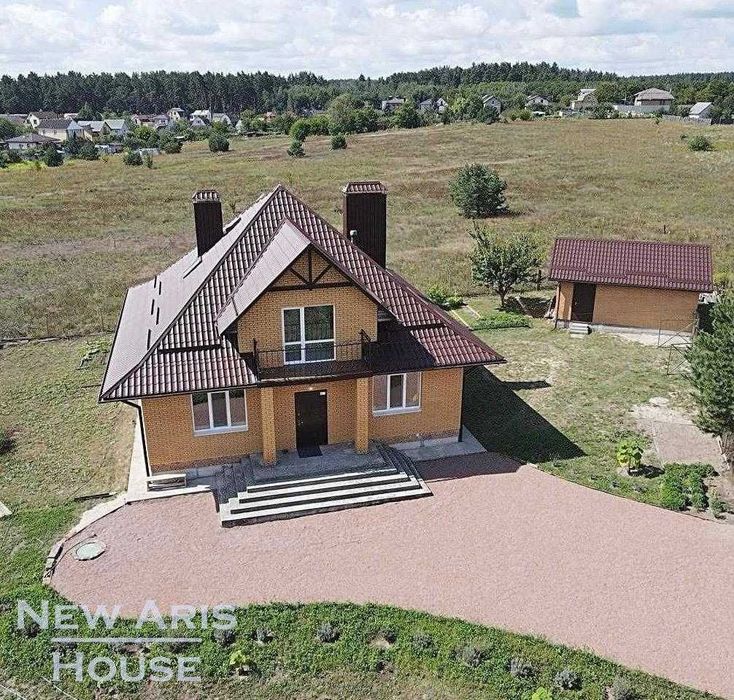 Продаж 2х поверховий будинок 153 м2, 15 сот. + 30 м2 гараж в с. Бузова, біля Українського села