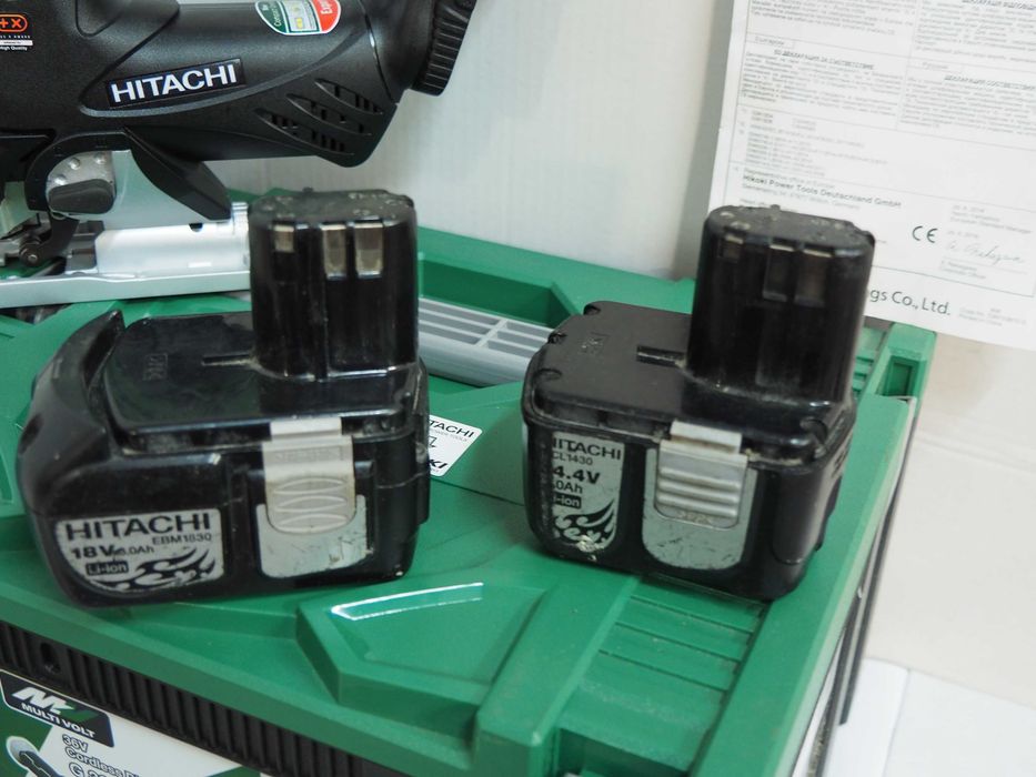 Akumulatorowa wyrzynarka HIKOKI HITACHI CJ 18 DL na 14,4v-18v dlx cr