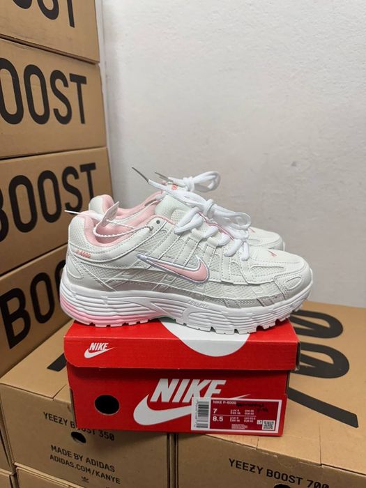 Nike P-6000 White Pink/Найк П-6000 белые 38 39