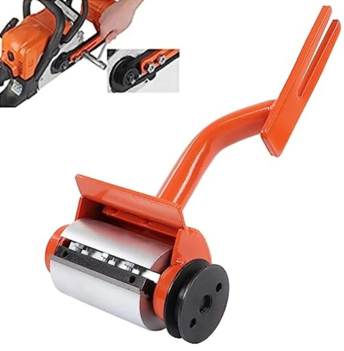 Descascador de toras, ferramenta de descascamento de toras em aço, acessório de descascamento para motosserra com 6 lâminas alongadas