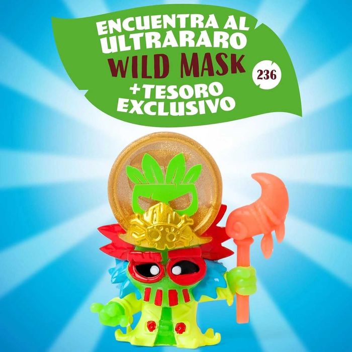 seria 3 PIRATIX Crazy Jungle Box 24 X Saszetka z Figurką + Akcesoria