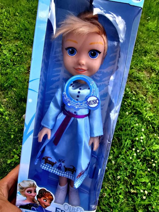 Wyprzedaż ! Grająca lalka Frozen Kraina Lodu nowa