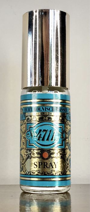Oryginalna woda kolońska 4711 Blau Gold Kolnisch Wasser spray vintage
