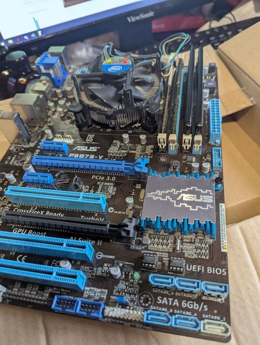 ASUS P8B75-V + i5-3570 + 32GB DDR3 | Рабочий комплект