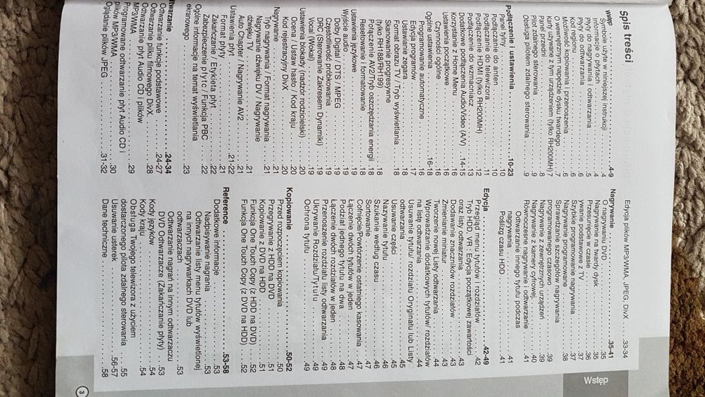 Nagrywarka LG RH200 MH z 250HDD