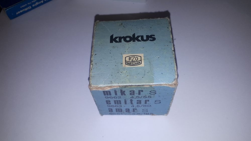 Obiektyw krokus 4,5/80 emitar/s jak nowy