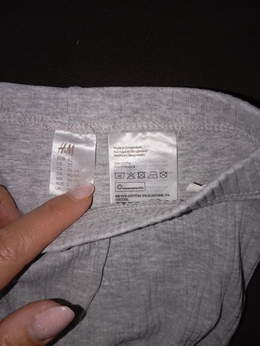 Spodnie legginsy dla chłopca 92 5 szt h&m