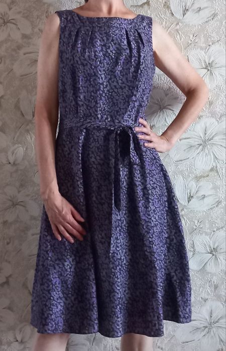 Laura Ashley шелковое платье в винтажном стиле, C