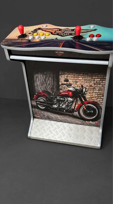 Arcade Box Harley-Davidson - 2 Jogadores - Impecável -