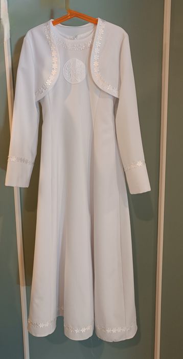 Sukienka komunijna biała
