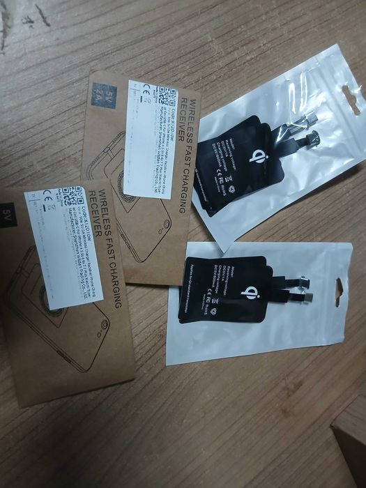 Pack 2 Receptor de carregamento wireless s/fios wireless  NOVOS