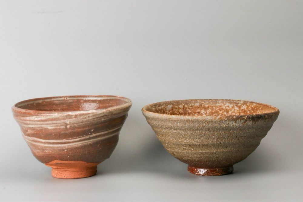 Японські чайні чаші чаван ручна робота кераміка набір