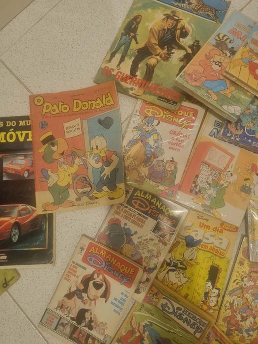 Lote de livros banda desenhada antigos
