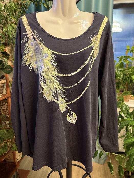 Туника джинс, коттон