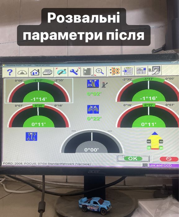 Регулювальні ричаги розвалу