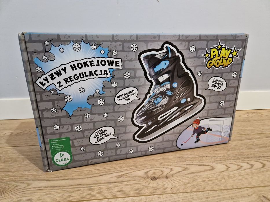 Nowe Łyżwy hokejowe 34-37