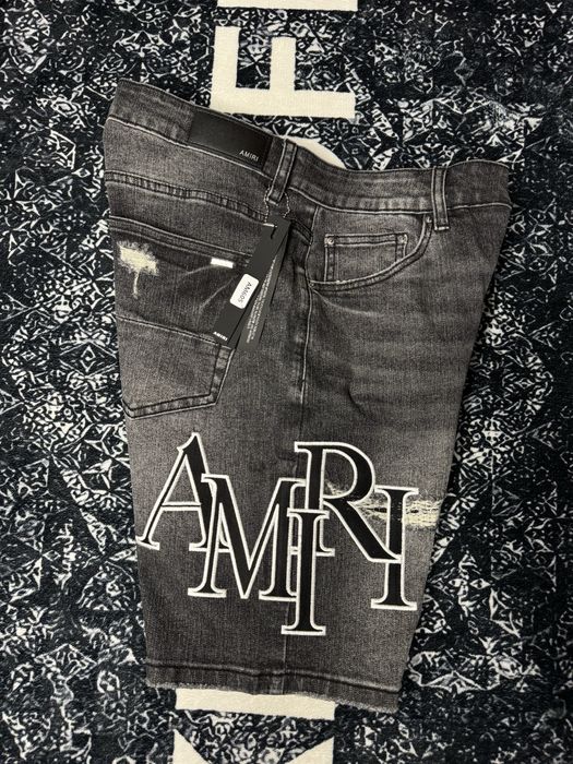 Шорти Amiri джинсові / Shorts Amiri / Шорти Амірі джинсові / шорти