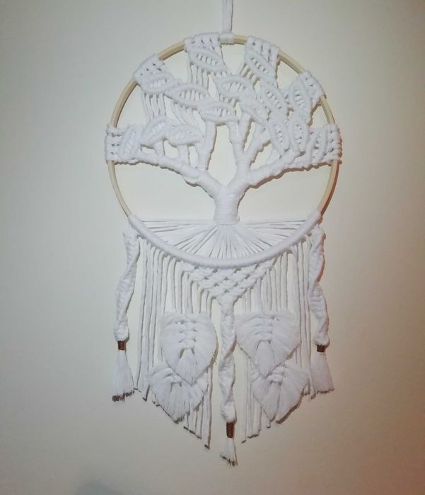 Paineis e porta chaves em macrame