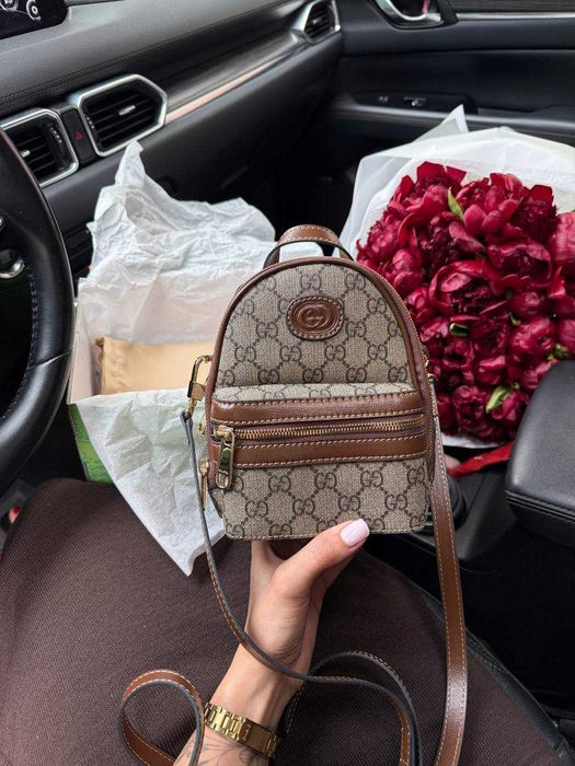 Gucci Multi-function bag with Interlocking/Гуччі Інтерлокінг Джи