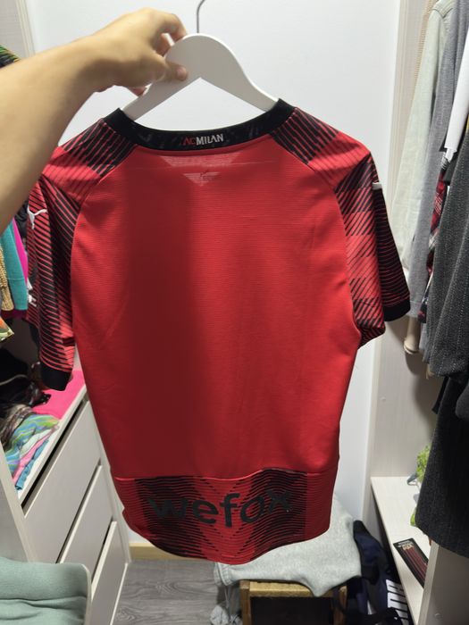 camisa de futebol flamengo 22/23 e camisa milan 23/24