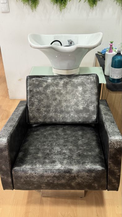 2 rampas de lavagem cabeleireiro