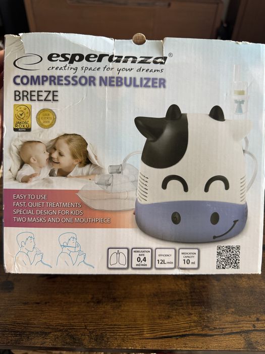 Inhalator nebulizator pneumatyczny ESPERANZA ECN001 Breeze