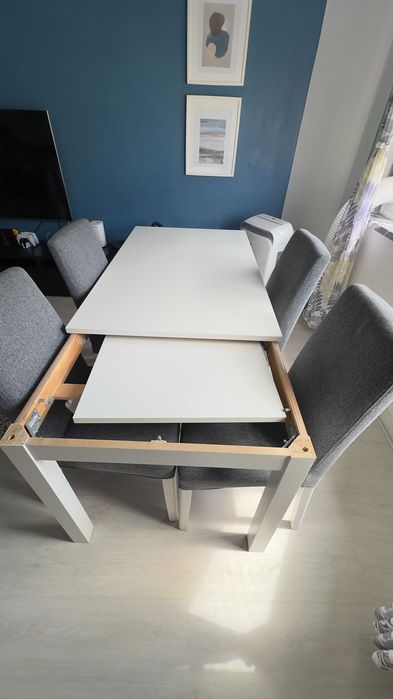 Mesa IKEA LANEBERG + 4 Cadeiras BERGMUND | Excelente Estado