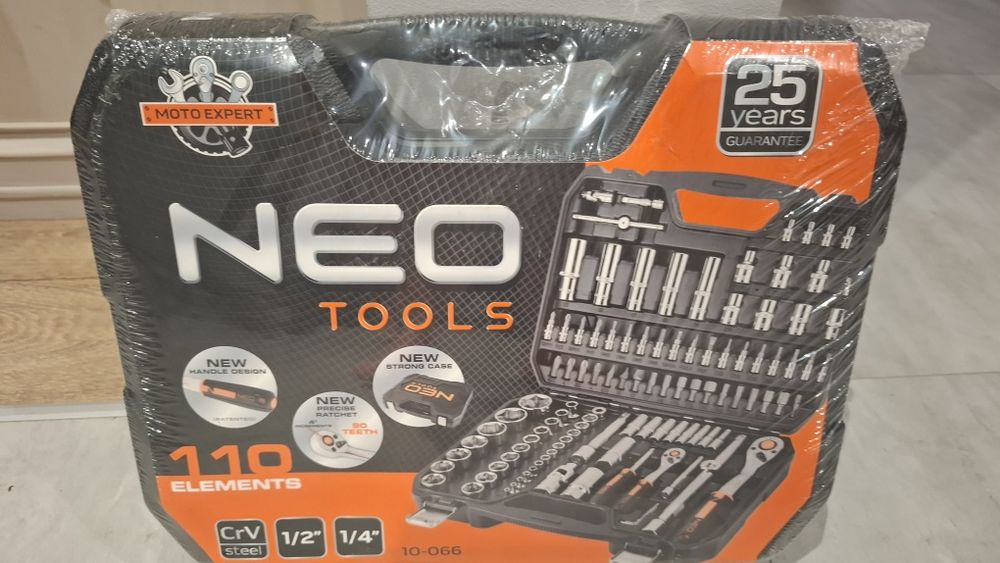 Komplet kluczy neo 110 sztuk