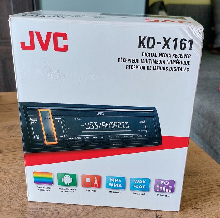Radio JVC KD-X161 nowe