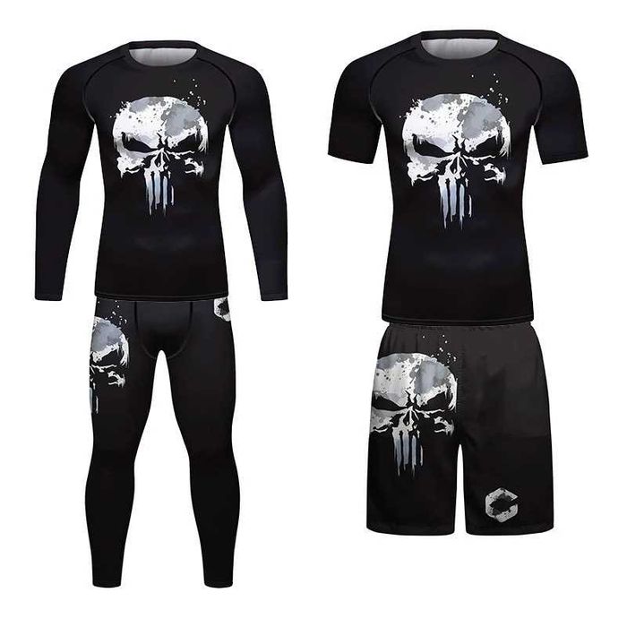 Комплект 3 в 1 Cody Lundin Jiu Jitsu, Dracon рашгард, шорти, футболка.