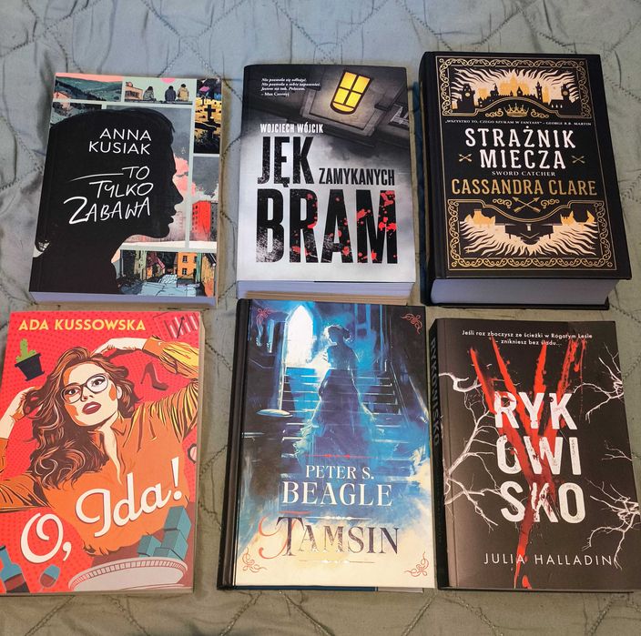 Zestaw sześciu książek YA (nowe)
