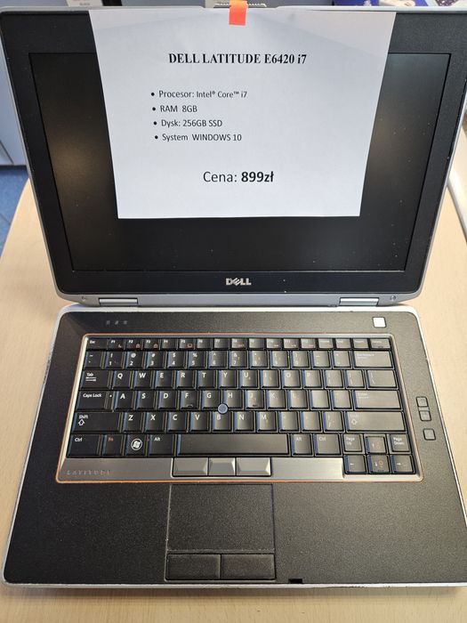 Laptop Dell Latitude E6420 * i7 * 256ssd* 8Gb Ram * Sklep * Gwarancja