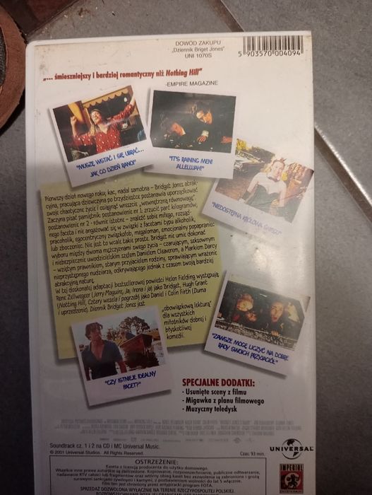 Dziennik Bridget Jones VHS