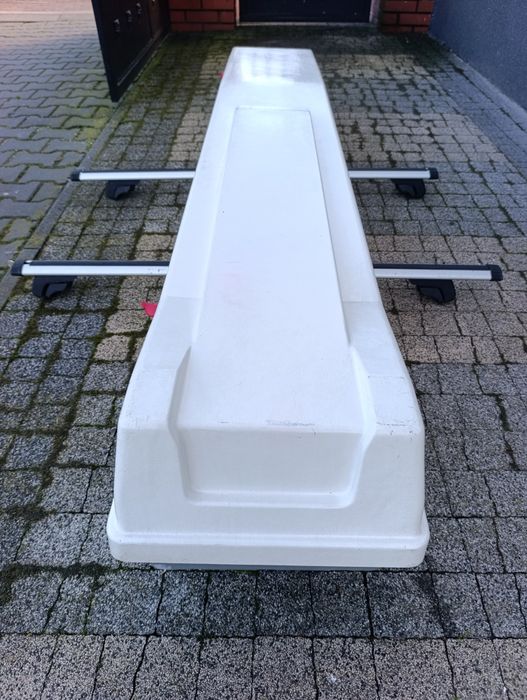 Bagażnik dachowy,box dachowy GTI+belki bazowe aluminiowe