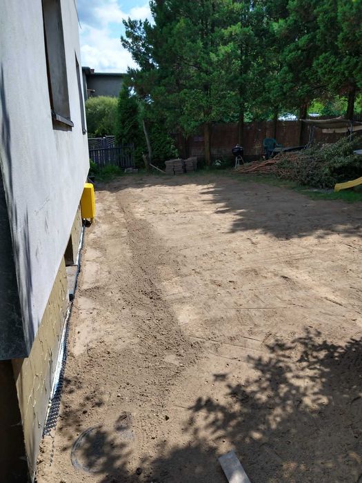 drenaż budynku ,odwodnienie, izolacja  , naprawa fundamentu