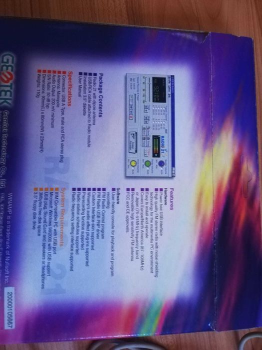 Radio FM através de USB