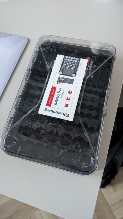 Kistenberg organizer pudełko na baterie + tester baterii