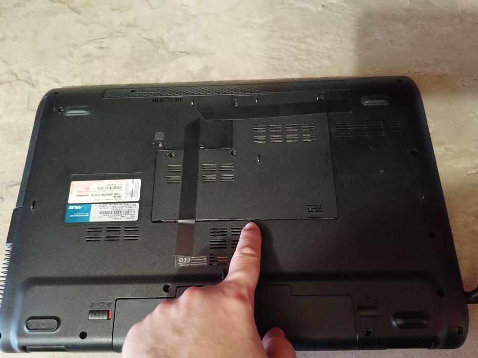 Ноутбук asus k72f