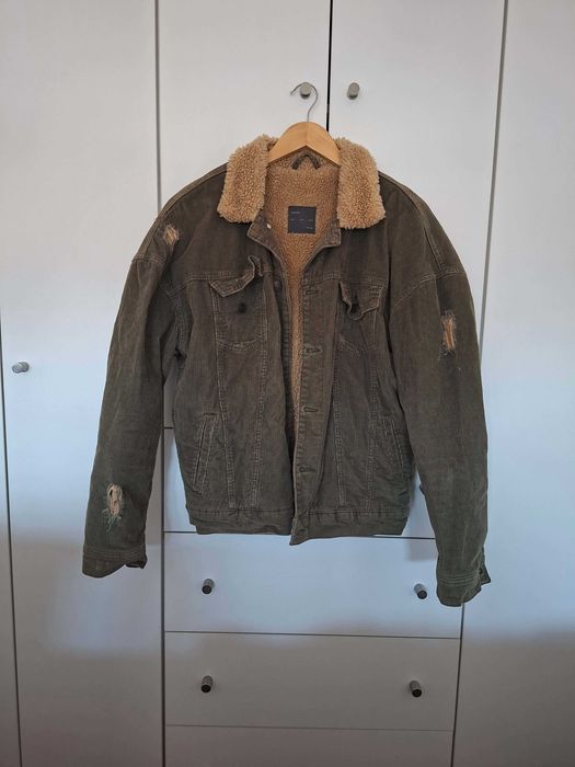 Casaco Zara com pêlo - Tam M