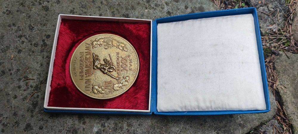 Medal mosiężny ZBOWID z etui - Rzadkość