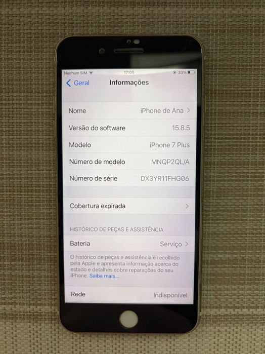 Iphone 7 plus em bom estado
